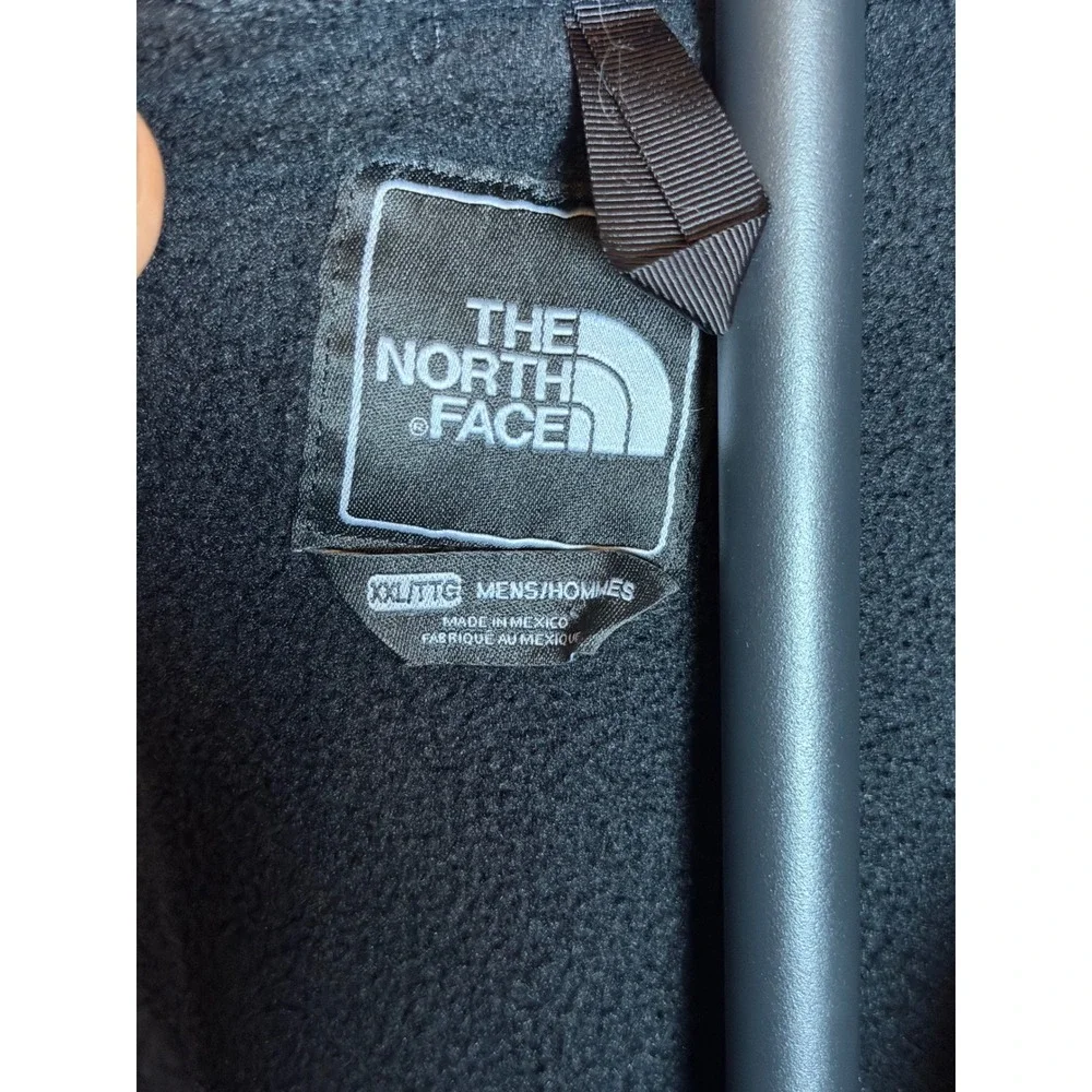 The North Face Denali Fleece Jacket Mens XXL Black Full Zip Heavyweight Coat
